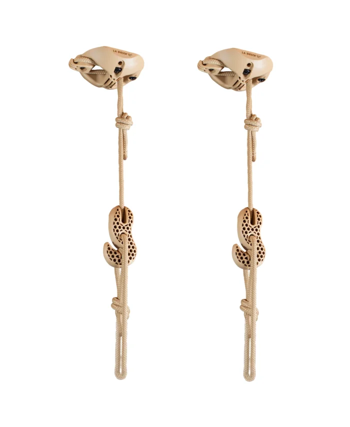 La Siesta detalių komplektas hamako montavimui prie sienų ar lubų, smėlio spalvos