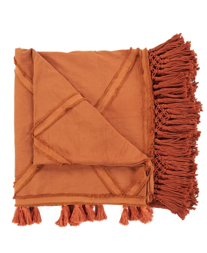 Lovatiesė BERBER, terakota, 240x300cm