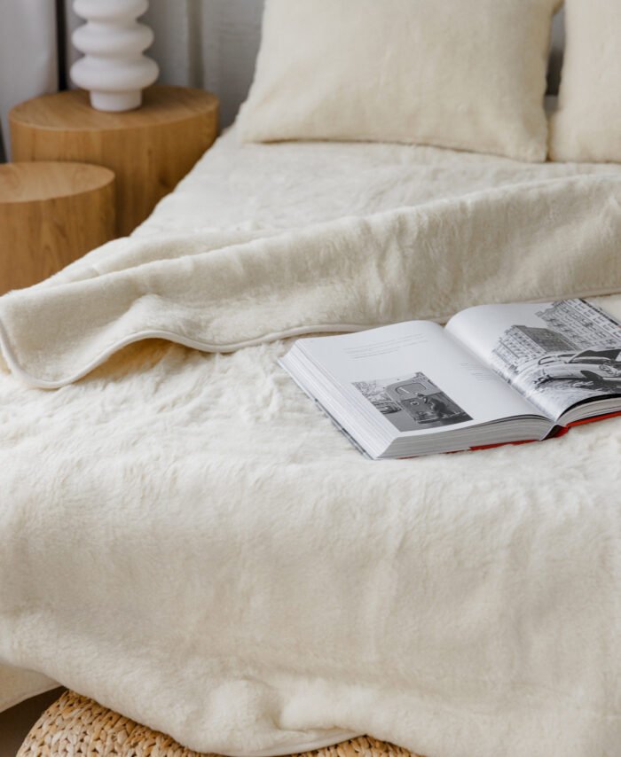 Soméa 100% merino vilnos antklodė